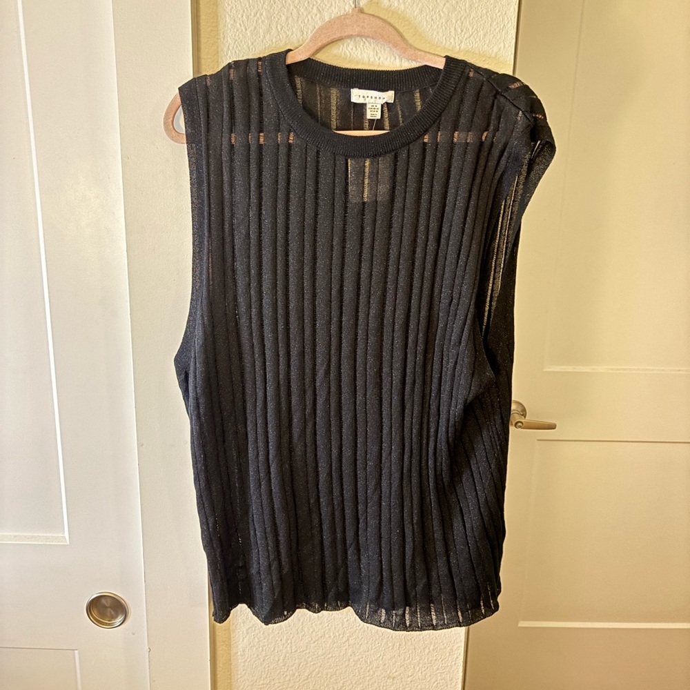 NEW TopShop Sleeveless Blouse